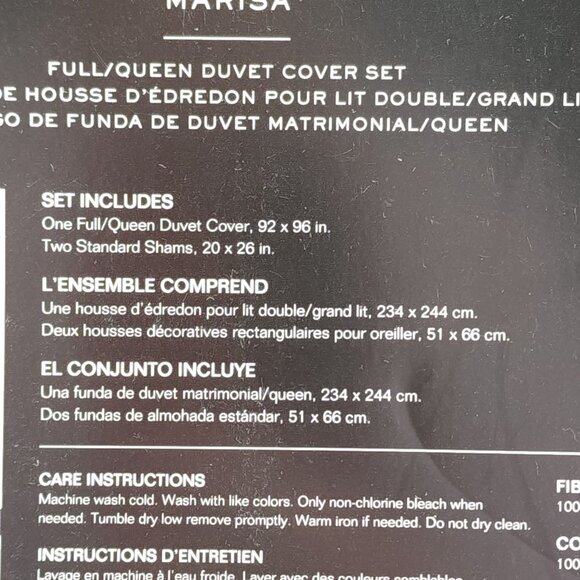 Lauren Ralph Lauren Marisa Full/Queen Duvet Cover Set 92x96" Blue Yellow Paisley - Picture 5 of 11
